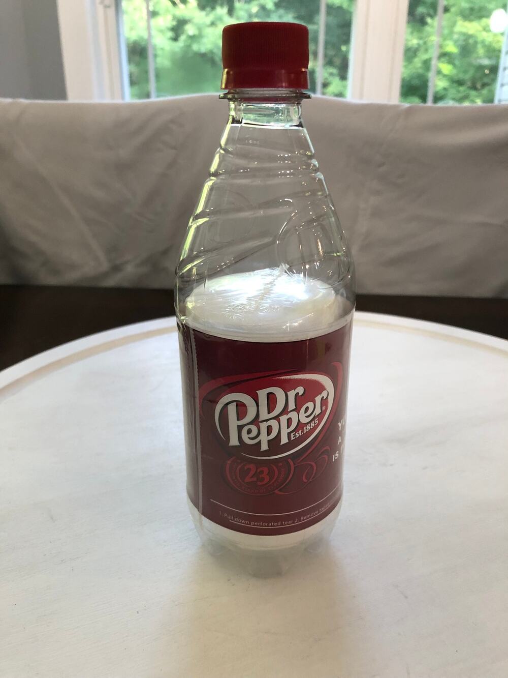 Vtg 1990s Dr. Pepper Vending Machine Prize Promo Bottle Sealed with T-shirt & $